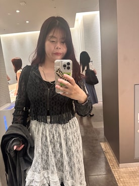 「アイテム（チュニック）」を使った、aymさん（レディース・158cm）の秋コーディネート
