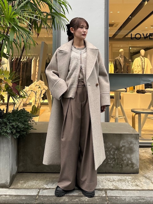 未使用✨　LOVELESS チェスター　コート　ブラウン　アイボリー　34 Milior別注 チェスターコート(コート)｜LOVELESS(ラブレス)の