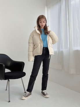 Nanamiさん（レディース・156cm）の冬コーディネート