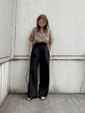 Nanamiさん（レディース・155cm）の秋コーディネート