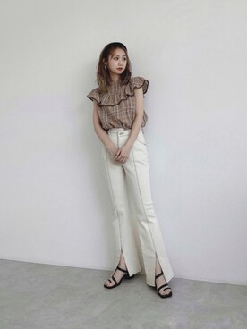 Nanamiさん(レディース・155cm)の夏コーディネート