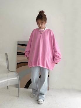 「flugge」｜Nanamiさん（レディース・156cm）の冬コーディネート