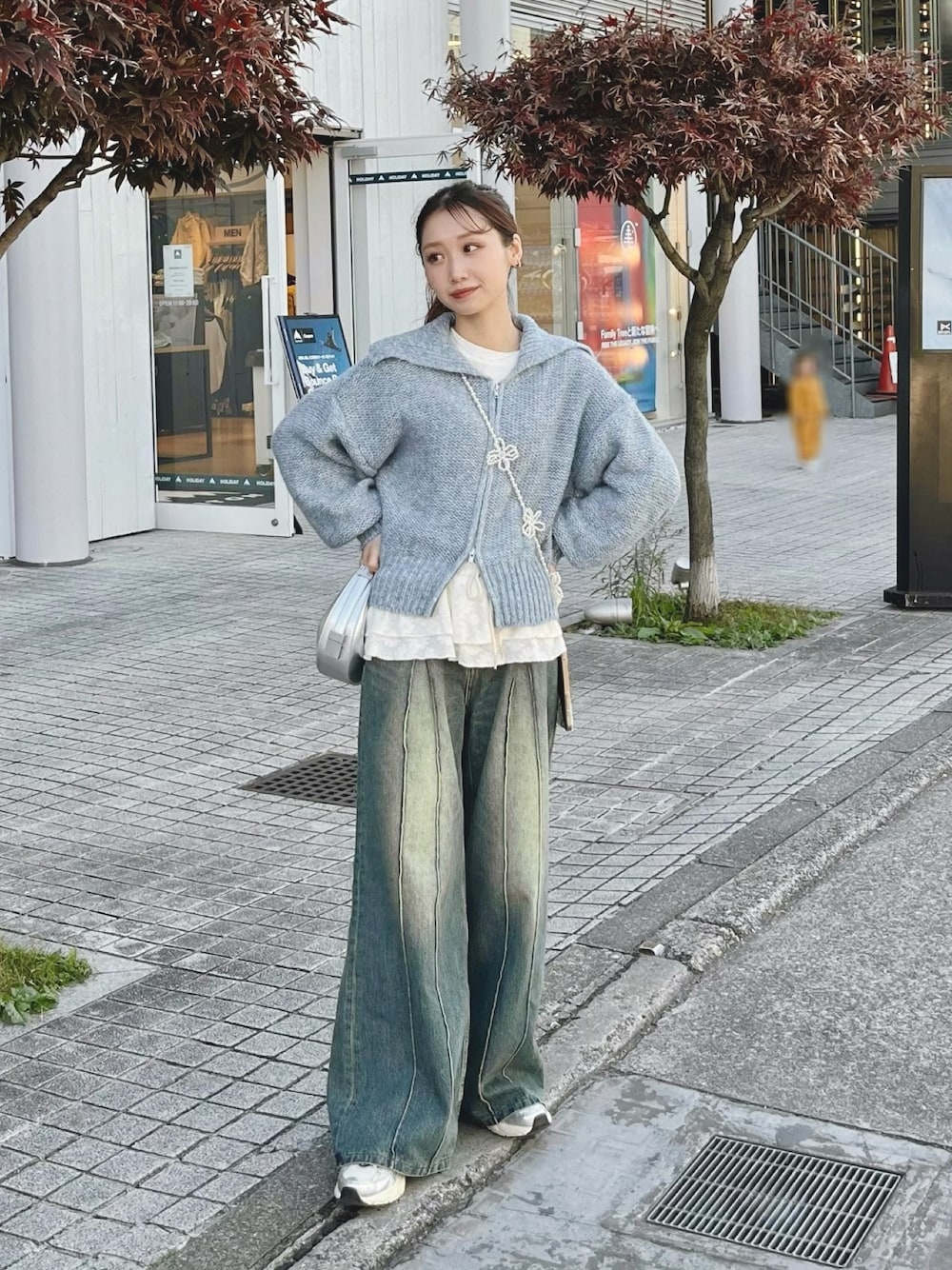 LAGUA GEM（ラグアジェム）の「TUCK BAGGY デニム（デニムパンツ