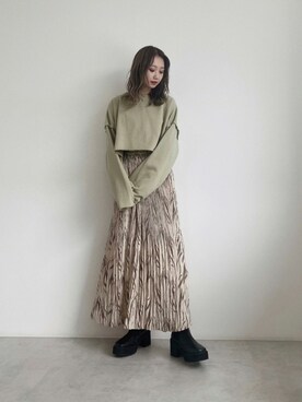 Nanamiさん（レディース・156cm）の秋コーディネート