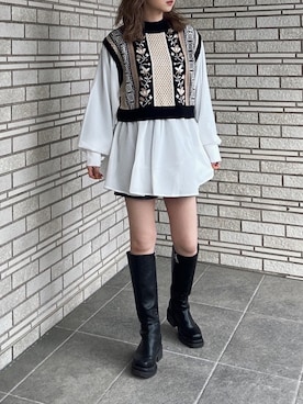 Nanamiさん（レディース・156cm）の春コーディネート