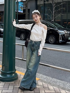 Nanamiさん（骨格ウェーブ・レディース・156cm）の秋コーディネート