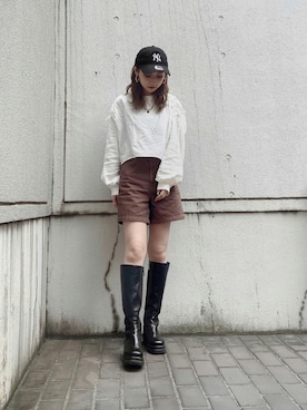 Nanamiさん（レディース・155cm）の秋コーディネート