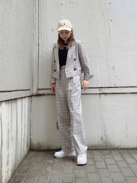 Nanamiさん（レディース・155cm）の秋コーディネート