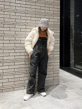「FREE'S MART（フリーズマート）のアイテム（ブルゾン）」を使った、Nanamiさん（レディース・156cm）の冬コーディネート
