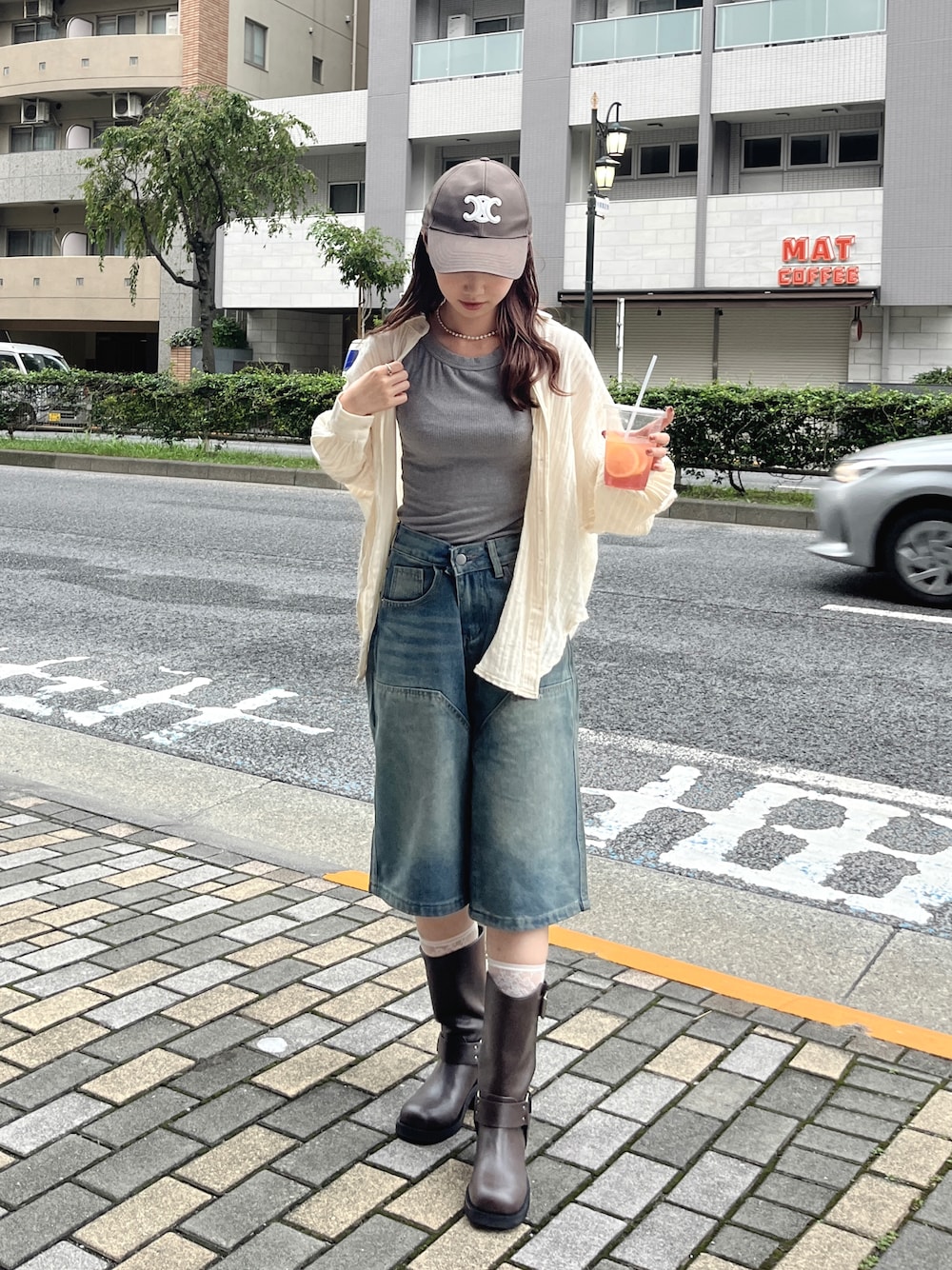 MOUSSYのアイテムを使った「バミューダパンツ」の人気