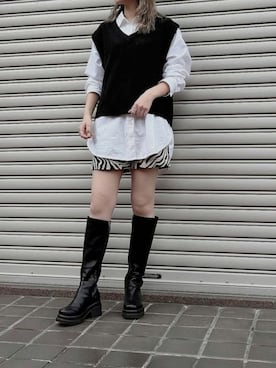 Nanamiさん（レディース・156cm）の秋コーディネート