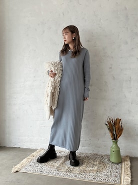 「flugge」｜Nanamiさん（レディース・156cm）の秋コーディネート