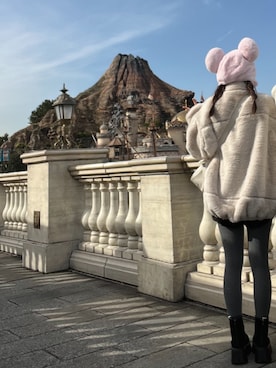 「ap retro（アプレトロ）のアイテム」を使った、naさん（レディース・160cm）の冬コーディネート