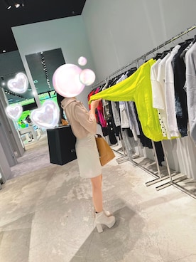 「TONE SELECT GOODS（トーンセレクトグッズ）のアイテム」を使った、naさん（レディース・160cm）の春コーディネート