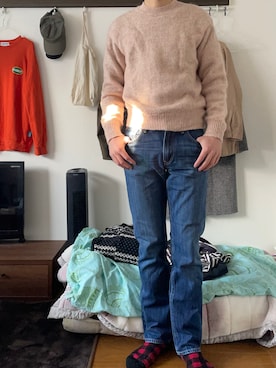 アクセルさん（メンズ・179cm）の冬コーディネート