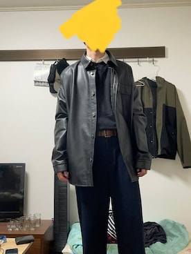 アクセルさん（メンズ・179cm）の秋コーディネート