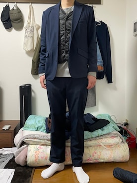 「８(eight)（エイト）のアイテム（ジャケット/アウター）」を使った、アクセルさん（メンズ・179cm）の冬コーディネート