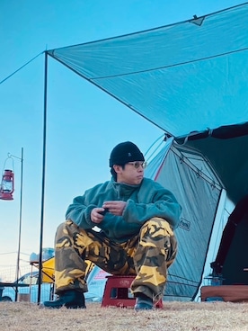 「Ayame（アヤメ）のアイテム」を使った、Kkkkk"K"kkkkKさん（メンズ・169cm）の冬コーディネート