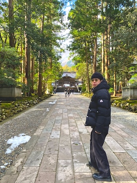 「Ayame（アヤメ）のアイテム」を使った、Kkkkk"K"kkkkKさん（メンズ・170cm）の冬コーディネート