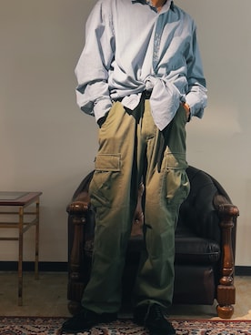 「Ralph Lauren」｜-age.-さん（メンズ・166cm）の夏コーディネート