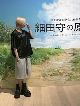 「NEW ROCK（ニューロック）のアイテム」を使った、あさん（メンズ・168cm）の夏コーディネート