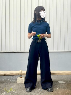 「tricot COMME des GARCONS（トリココムデギャルソン）のアイテム」を使った、マリコスさん（レディース・154cm）の春コーディネート