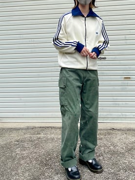 「70's」｜「アイテム（ジャケット/アウター）」を使った、マリコスさん（レディース・154cm）の秋コーディネート