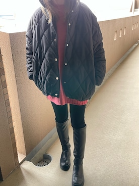meguuuさん（レディース・156cm）の冬コーディネート