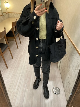 meguuuさん（レディース・156cm）の冬コーディネート