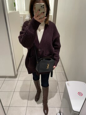 meguuuさん（レディース・156cm）の冬コーディネート