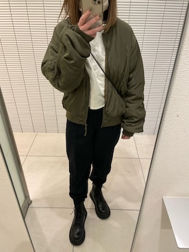 meguuuさん（レディース・156cm）の冬コーディネート