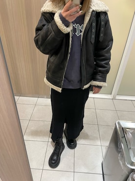 meguuuさん（レディース・156cm）の冬コーディネート