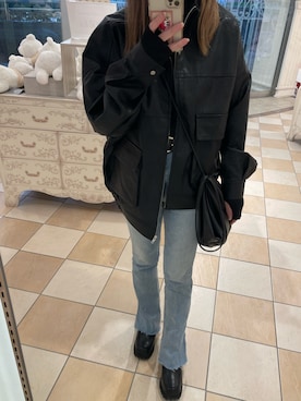 meguuuさん（レディース・156cm）の冬コーディネート