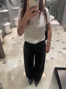 「アイテム（パンツ）」を使った、meguuuさん（レディース・156cm）の秋コーディネート