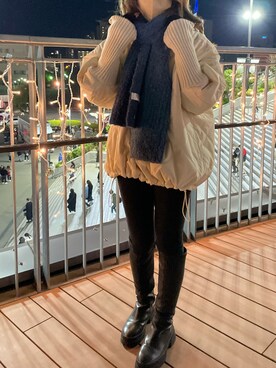 meguuuさん（レディース・156cm）の冬コーディネート