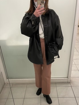 meguuuさん（レディース・156cm）の冬コーディネート