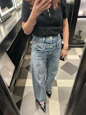 meguuuさんの（AZUL by moussy | アズールバイマウジー）を使ったコーディネート