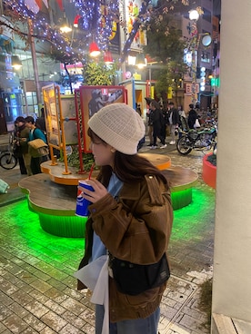 「PORTER（ポーター）のアイテム（バッグ）」を使った、sen🎶さん（レディース・161cm）の春コーディネート