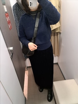 「NET（ネット）のアイテム」を使った、Murasaki Tsengさん（骨格ウェーブ・レディース・170cm）の春コーディネート