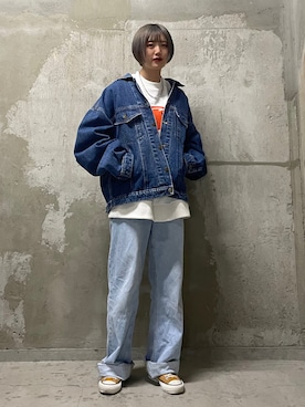 「JUNRED（ジュンレッド）のアイテム（アクセサリー）」を使った、shioriさん（レディース・164cm）の冬コーディネート