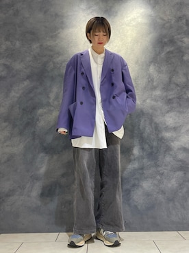 「JUNRED（ジュンレッド）のアイテム（アクセサリー）」を使った、shioriさん（レディース・164cm）の春コーディネート