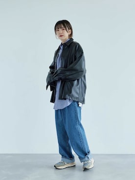 「re_k by JUNRED（レクバイジュンレッド）のアイテム」を使った、shioriさん（レディース・164cm）の秋コーディネート