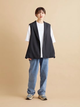 「re_k by JUNRED（レクバイジュンレッド）のアイテム」を使った、shioriさん（レディース・164cm）の夏コーディネート