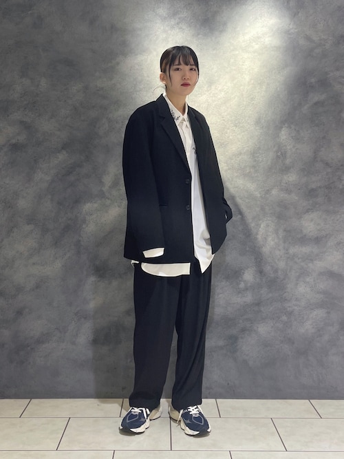 23aw IM MEN プリーツテーラードジャケット フラット 23aw IM MEN プリーツテーラードジャケット フラット 23aw IM