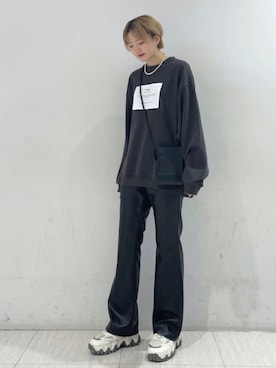 「JUNRED（ジュンレッド）のアイテム（アクセサリー）」を使った、shioriさん（レディース・164cm）の秋コーディネート