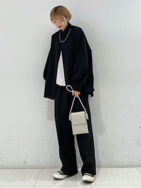 「JUNRED（ジュンレッド）のアイテム（アクセサリー）」を使った、shioriさん（レディース・164cm）の夏コーディネート