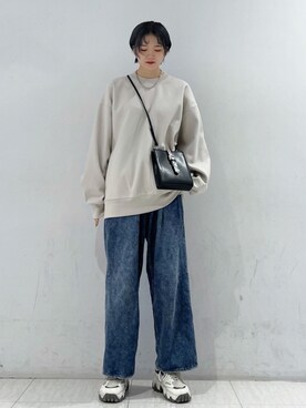 「JUNRED（ジュンレッド）のアイテム（アクセサリー）」を使った、shioriさん（レディース・164cm）の秋コーディネート