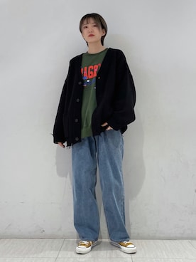 「Paragraph（パラグラフ）のアイテム」を使った、shioriさん（レディース・164cm）の冬コーディネート