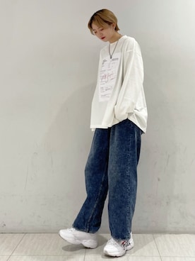 「JUNRED（ジュンレッド）のアイテム（アクセサリー）」を使った、shioriさん（レディース・164cm）の秋コーディネート