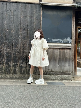 「アイテム（ソックス/靴下）」を使った、@ka1snさん（レディース・153cm）の秋コーディネート